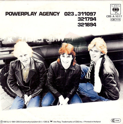 Powerplay - Love Can Break Your Heart 38571 Vinyl Singles Vinyl Goed / Hoes Goed