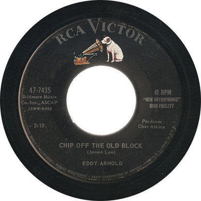 Eddy Arnold - Chip Off The Old Block Vinyl Singles Vinyl Zeer Goed / Hoesje Generic "VINYLSINGLES.NL"