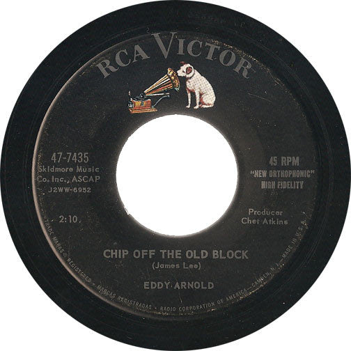 Eddy Arnold - Chip Off The Old Block Vinyl Singles Vinyl Zeer Goed / Hoesje Generic "VINYLSINGLES.NL"