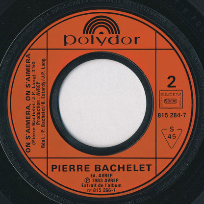 Pierre Bachelet - Quitte-moi 15352 Vinyl Singles Vinyl Goed / Hoes Goed