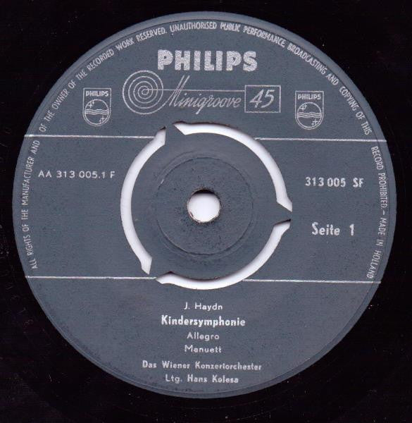 Wiener Konzertorchester - Kindersymphonie 19452 Vinyl Singles Vinyl Goed / Hoes Generic