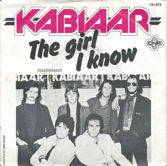 Kabiaar - Girl I Know 19716 Vinyl Singles Vinyl Goed / Hoes Goed