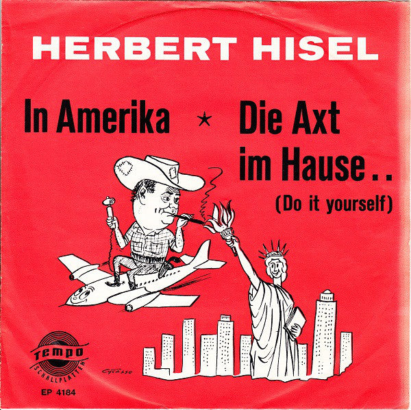 Herbert Hisel - In Amerika 06506 Vinyl Singles EP Vinyl Goed / Hoes Goed