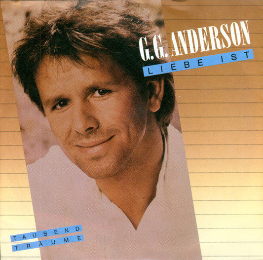 G.G. Anderson - Liebe Ist Vinyl Singles Vinyl Zeer Goed / Hoesje Goed "VINYLSINGLES.NL"