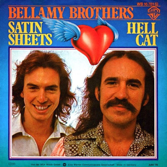 Bellamy Brothers - Satin Sheets Vinyl Singles Vinyl Zeer Goed / Hoesje Goed "VINYLSINGLES.NL"