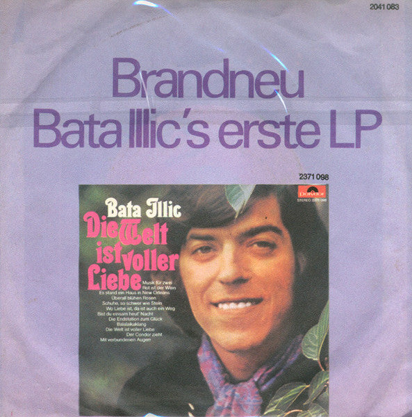 Bata Illic - Candida Vinyl Singles Vinyl Zeer Goed / Hoesje Goed "VINYLSINGLES.NL"