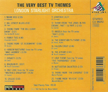 London Starlight Orchestra - The Very Best TV Themes (CD) 70474 Compact Disc Goede Staat