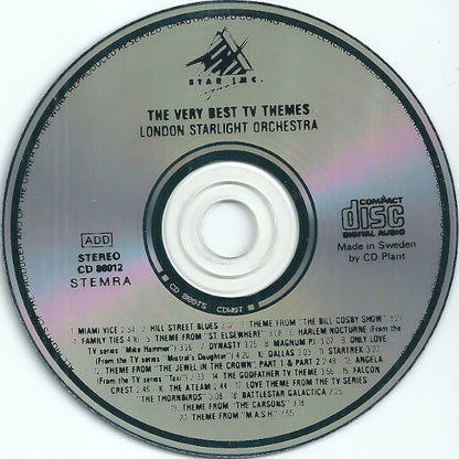 London Starlight Orchestra - The Very Best TV Themes (CD) 70474 Compact Disc Goede Staat