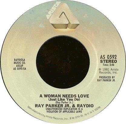 Raydio - A Woman Needs Love 38638 Vinyl Singles Vinyl Goed / Hoes Generic