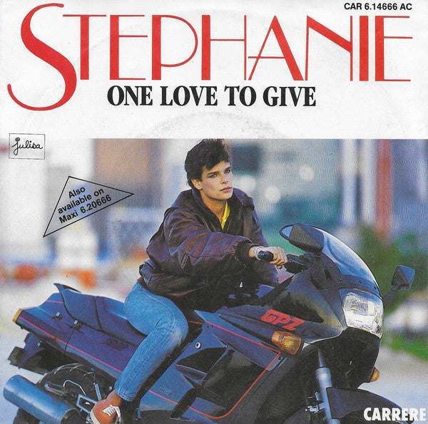 Stephanie - One Love To Give 25992 Vinyl Singles Vinyl Goed / Hoes Goed