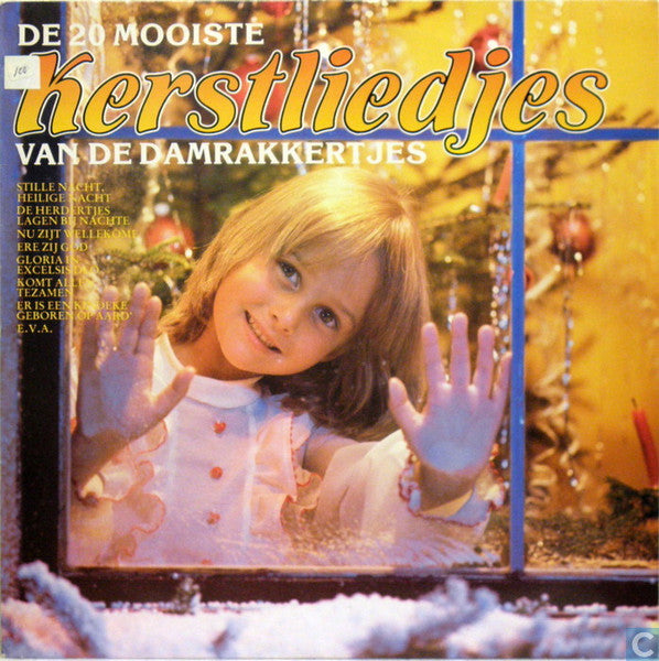 Damrakkertjes - De 20 Mooiste Kerstliedjes (LP) Vinyl LP Vinyl Zeer Goed / Hoesje Goed "VINYLSINGLES.NL"