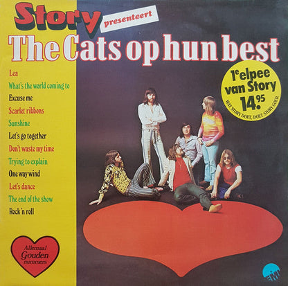 Cats - Story Presenteert The Cats Op Hun Best (LP) 51652 Vinyl LP Vinyl Zeer Goed / Hoesje Goed "VINYLSINGLES.NL"