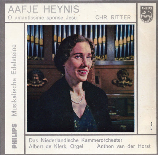 Aafje Heynis - O Amantissime Sponse Jesu Vinyl Singles Vinyl Zeer Goed / Hoesje Goed "VINYLSINGLES.NL"
