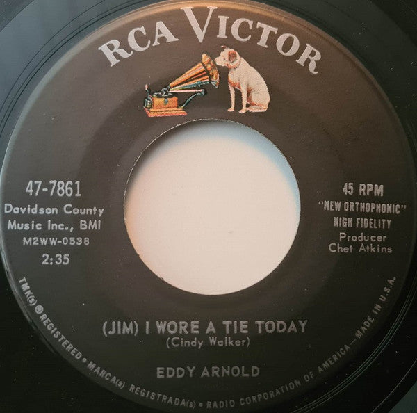 Eddy Arnold - Just Call Me Lonesome Vinyl Singles Vinyl Zeer Goed / Hoesje Generic "VINYLSINGLES.NL"