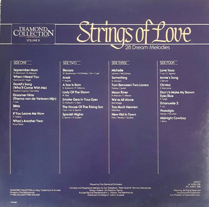 Diamond Orchestra - Strings Of Love (LP) Vinyl LP Dubbel Vinyl Zeer Goed / Hoesje Goed "VINYLSINGLES.NL"