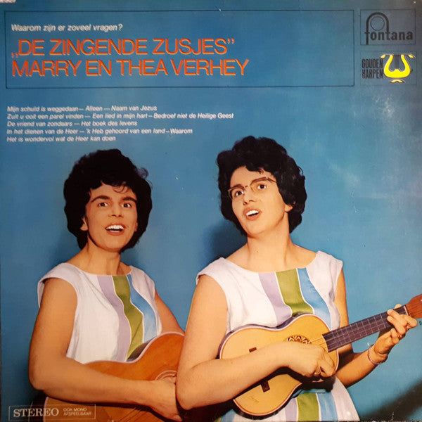 Zingende Zusjes - Waarom Zijn Er Zoveel Vragen? (LP) 51305 Vinyl LP Vinyl Goed / Hoes Goed
