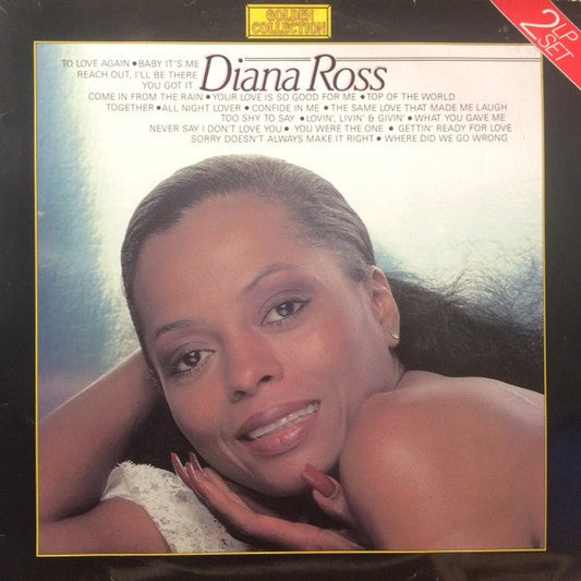 Diana Ross - Golden Collection (LP) Vinyl LP Dubbel Vinyl Zeer Goed / Hoesje Goed "VINYLSINGLES.NL"