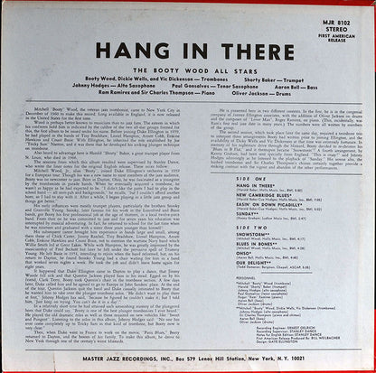 Booty Wood All Stars - Hang In There (LP) Vinyl LP Vinyl Zeer Goed / Hoesje Goed "VINYLSINGLES.NL"