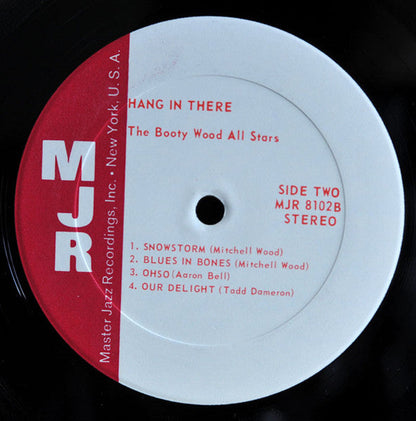 Booty Wood All Stars - Hang In There (LP) Vinyl LP Vinyl Zeer Goed / Hoesje Goed "VINYLSINGLES.NL"