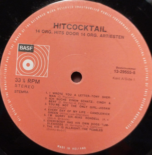Various - Hit-cocktail (LP) Vinyl LP Vinyl Goed / Hoes Goed