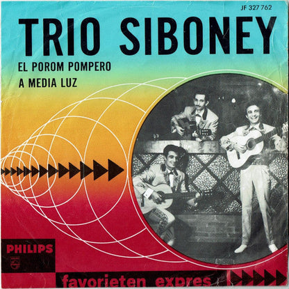 Trio Siboney - El Porom Pompero 29958 Vinyl Singles Vinyl Goed / Hoes Redelijk