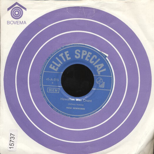 Hula Hawaiians - Hula Blues Vinyl Singles Vinyl Zeer Goed / Hoesje Goed "VINYLSINGLES.NL"