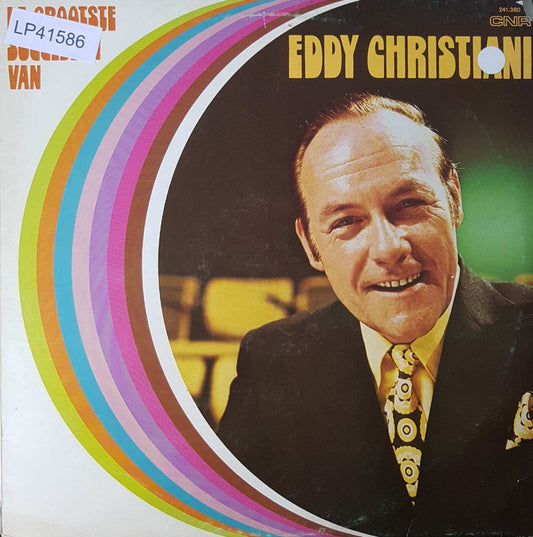 Eddy Christiani - De Grootste Successen Van (LP) Vinyl LP Vinyl Zeer Goed / Hoesje Goed "VINYLSINGLES.NL"