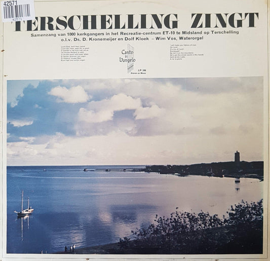 1000 Kerkgangers - Terschelling Zingt (LP) 42571 Vinyl LP Vinyl Goed / Hoes Goed