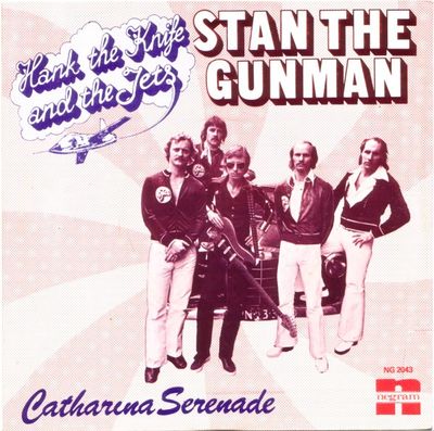 Hank The Knife And The Jets - Stan The Gunman Vinyl Singles Vinyl Zeer Goed / Hoesje Goed "VINYLSINGLES.NL"