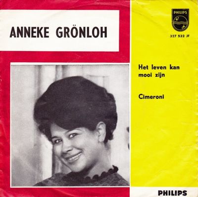 Anneke Grönloh - Het Leven Kan Mooi Zijn Vinyl Singles Vinyl Zeer Goed / Hoesje Goed "VINYLSINGLES.NL"