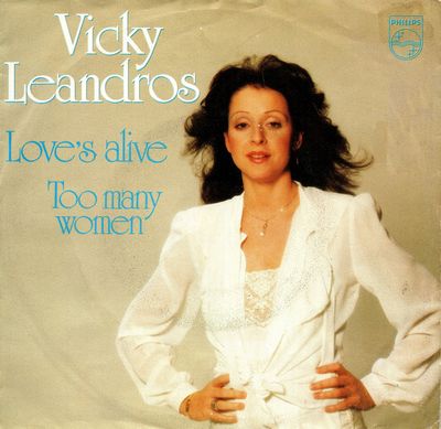 Vicky Leandros - Love's Alive Vinyl Singles Vinyl Zeer Goed / Hoesje Goed "VINYLSINGLES.NL"
