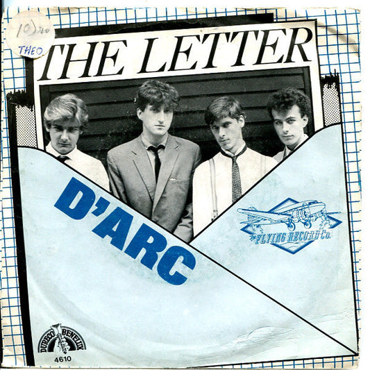 D'Arc - The Letter Vinyl Singles Vinyl Zeer Goed / Hoesje Goed "VINYLSINGLES.NL"