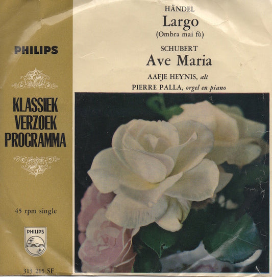 Aafje Heynis – Ombra Mai Fu (largo) Vinyl Singles Vinyl Zeer Goed / Hoesje Goed "VINYLSINGLES.NL"