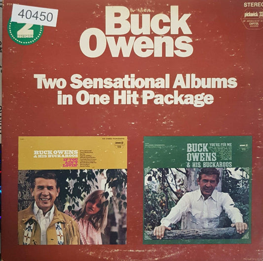 Buck Owens - If You Ain't Lovin' (LP) (B-Keus) Vinyl LP Dubbel Vinyl Zeer Goed / Hoesje Goed "VINYLSINGLES.NL"