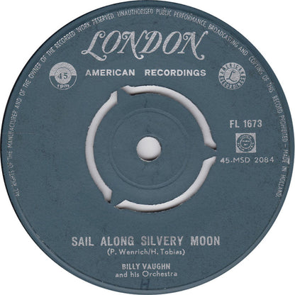 Billy Vaughn And His Orchestra - Sail Along Silvery Moon 30893 Vinyl Singles Vinyl Zeer Goed / Hoesje Generic "VINYLSINGLES.NL"