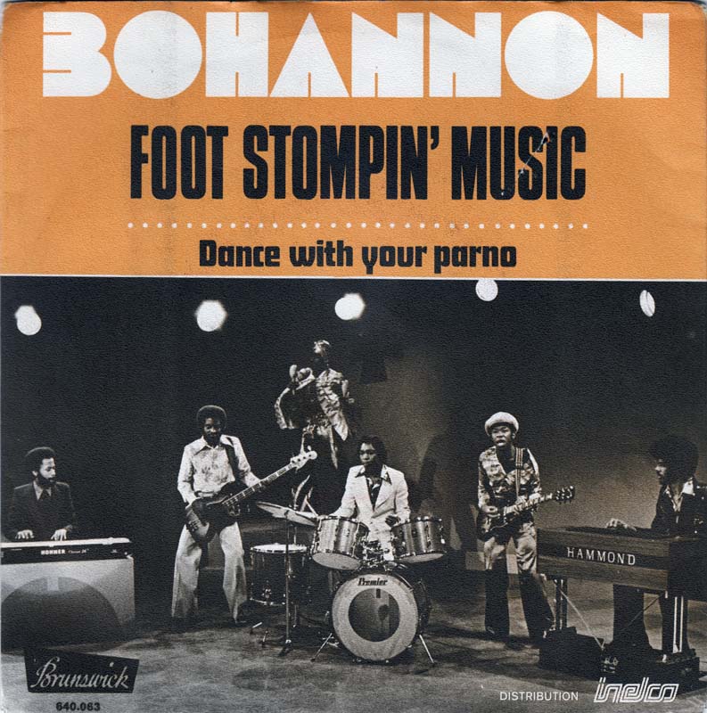 Bohannon - Foot Stompin Music Vinyl Singles Vinyl Zeer Goed / Hoesje Goed "VINYLSINGLES.NL"