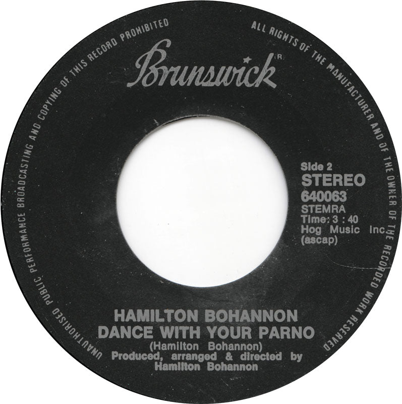 Bohannon - Foot Stompin Music Vinyl Singles Vinyl Zeer Goed / Hoesje Goed "VINYLSINGLES.NL"
