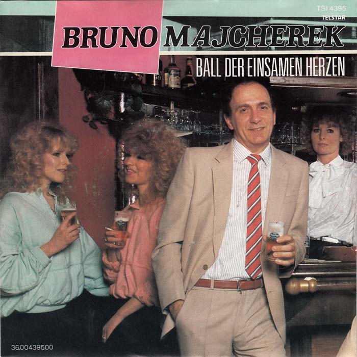Bruno Majcherek - Ball Der Einsamen Herzen Vinyl Singles Vinyl Zeer Goed / Hoesje Goed "VINYLSINGLES.NL"