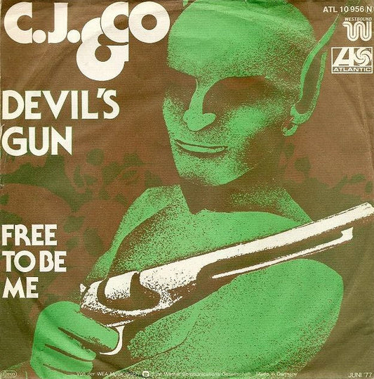C.J. & Co - Devil's Gun Vinyl Singles Vinyl Zeer Goed / Hoesje Goed "VINYLSINGLES.NL"