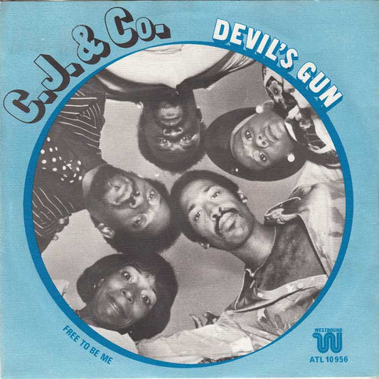 C.J. & Co - Devil's Gun Vinyl Singles Vinyl Zeer Goed / Hoesje Goed "VINYLSINGLES.NL"