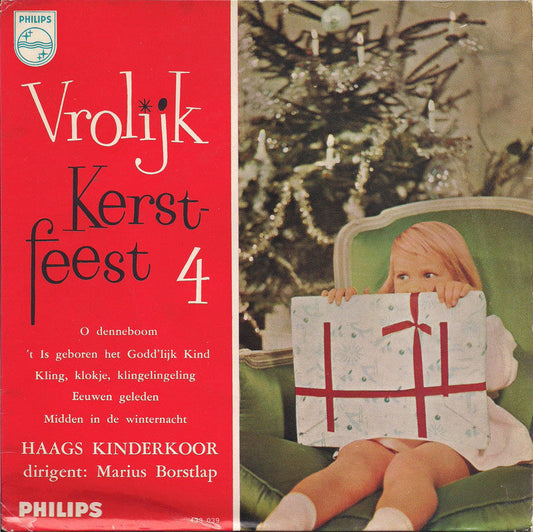 Haags Kinderkoor - Vrolijk Kerstfeest - No. 4 22620 Vinyl Singles EP Vinyl Goed / Hoes Goed