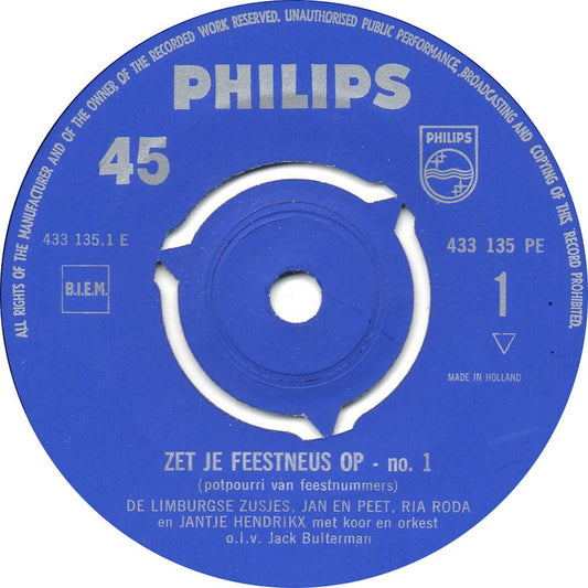 Various - Zet Je Feestneus Op-1 42303 Vinyl Singles Toevoegen Vinyl Goed / Hoes Generic