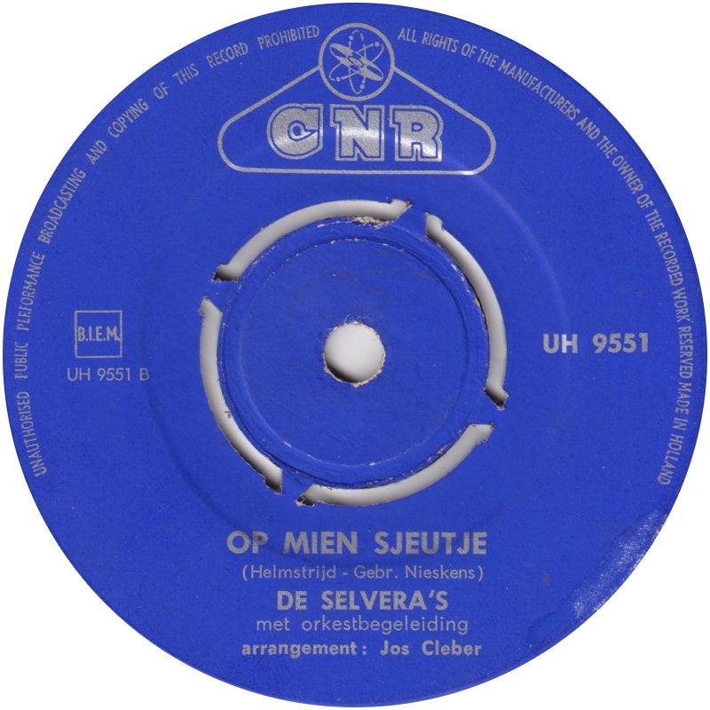 Selvera's - Wie Schoen Us Limburg Is 39788 Vinyl Singles Vinyl Goed / Hoes Goed