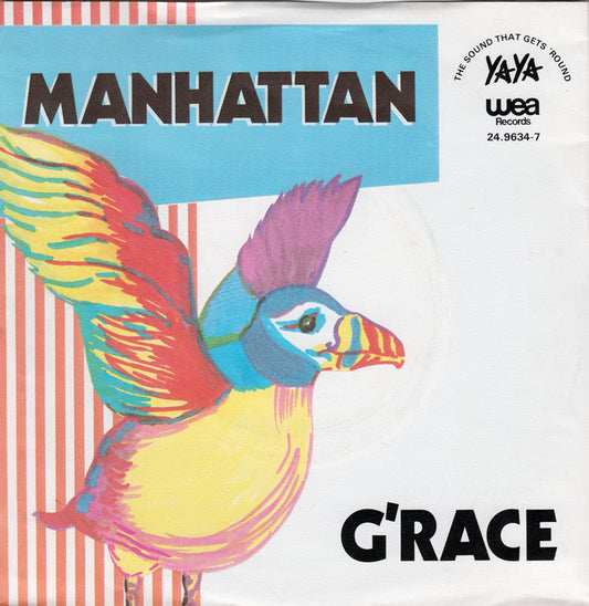 G'Race - Manhattan 36327 Vinyl Singles Vinyl Zeer Goed / Hoesje Goed "VINYLSINGLES.NL"