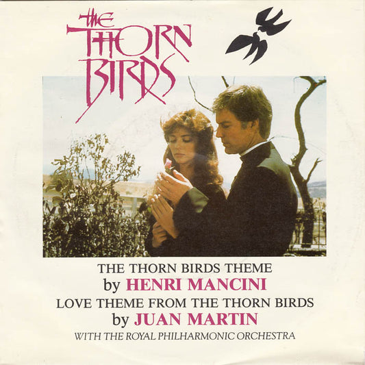 Henry Mancini And His Orchestra, Juan Martin - The Thorn Birds Theme Vinyl Singles Vinyl Zeer Goed / Hoesje Goed "VINYLSINGLES.NL"