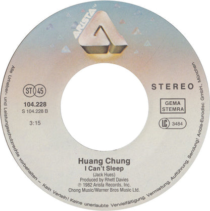 Huang Chung - Ti Na Na Vinyl Singles Vinyl Zeer Goed / Hoesje Goed "VINYLSINGLES.NL"