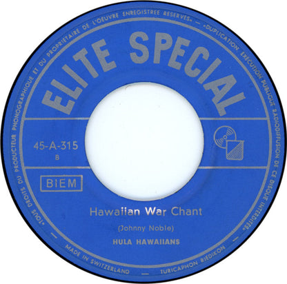 Hula Hawaiians - Hula Blues Vinyl Singles Vinyl Zeer Goed / Hoesje Goed "VINYLSINGLES.NL"