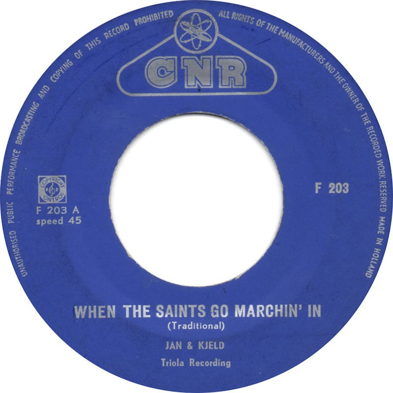 Jan & Kjeld - When The Saints Go Marchin In 15692 Vinyl Singles Vinyl Goed / Hoes Generic
