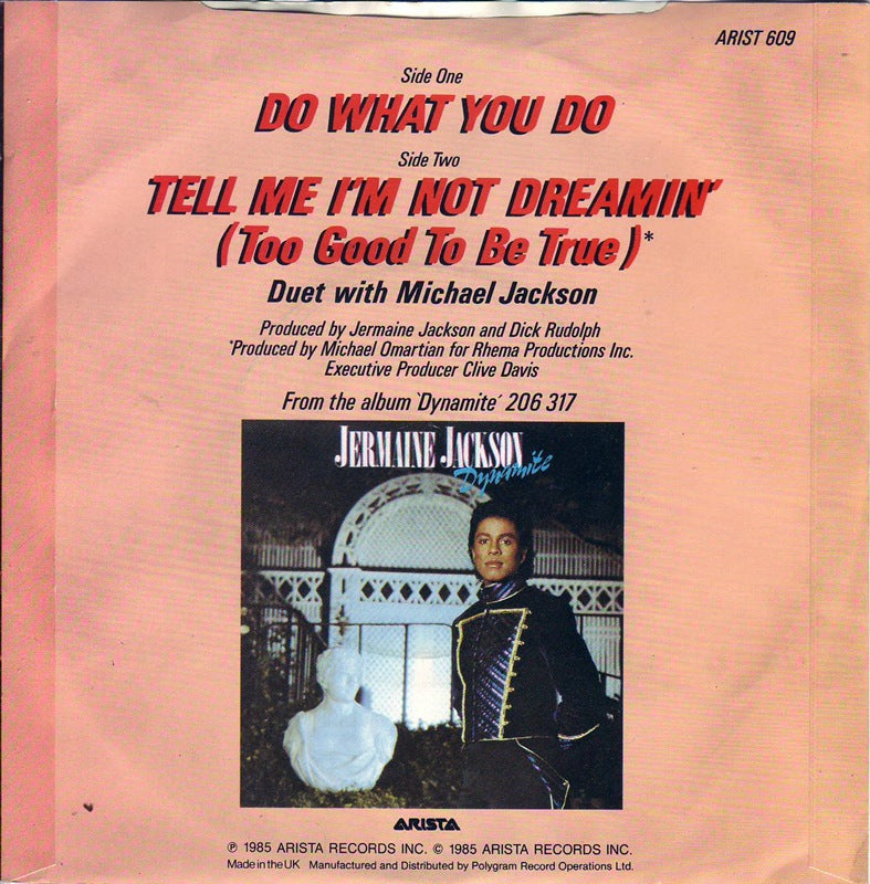 Jermaine Jackson - Do What You Do 24909 Vinyl Singles Vinyl Goed / Hoes Goed