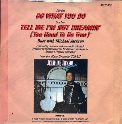 Jermaine Jackson - Do What You Do 24909 Vinyl Singles Vinyl Goed / Hoes Goed